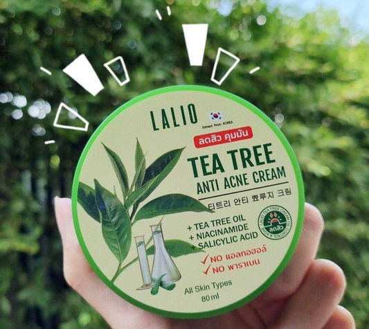 كريم سيوريا – لاليو بشجرة الشاي والزنك لعلاج حب الشباب – 80 مل