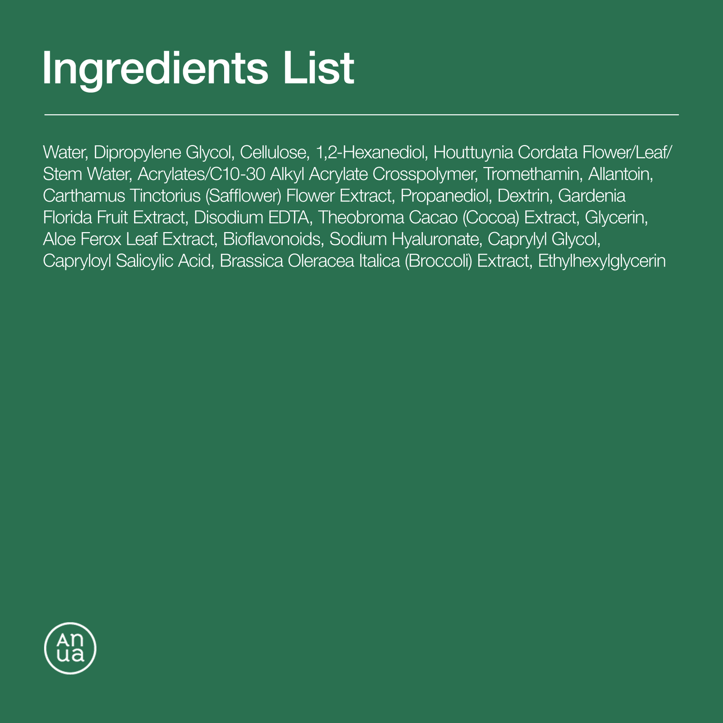 Anua heartleaf lha moisture peeling gel