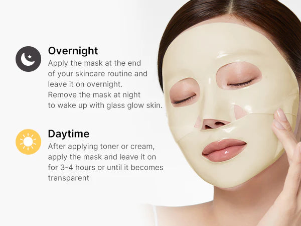 ميديكيوب - قناع جلّ ذهبيّ بحمض الكوجيك والكركم (قناع جلّ ليليّ لبشرة متوهجة)