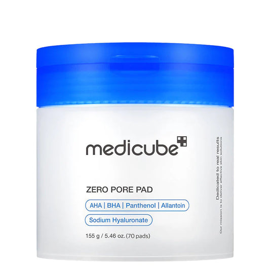 Medicube Zero Pore Pad 2.0 – Anti-Blackhead & Whitehead Pore Refining Acid Pad (70 Pieces / 155 GR)