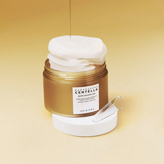 SKIN1004 – Centella Quick Calming Pad (Instant Soothing and Moisturizing Toner Pads)