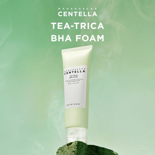 SKIN1004 – Tea-Trica BHA Foam (Anti-Acne Deep Cleansing Foam)