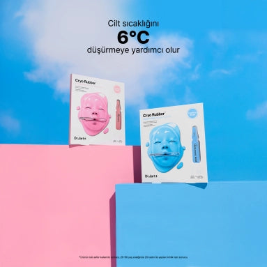 قناع الوجه بالكولاجين لشد البشرة من دكتور جارت+ كريو رابر™ - وردي