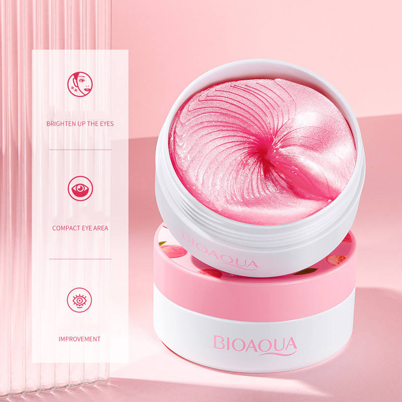 BIOAQUA Pink Collagen Eye Mask (80g / 60 Pieces)