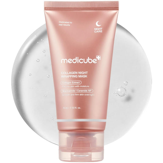 Medicube Collagen Night Wrapping Mask – Nourishing and Elasticity Preserving Peelable Sleeping Mask (75 ML)