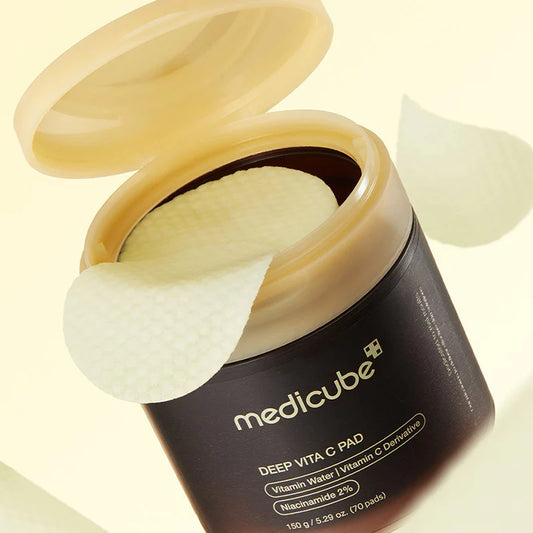 Medicube – Deep Vita C Pad (Anti-Dark Spot and Discoloration Brightening Vitamin C Pads)