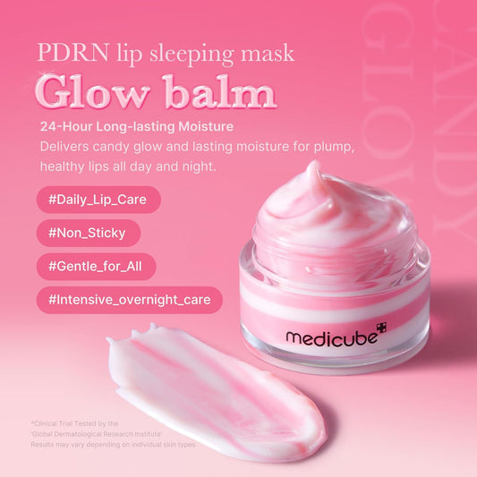 Medicube – PDRN Lip Sleeping Mask (Intense Moisturizing and Plumping Night Lip Mask)