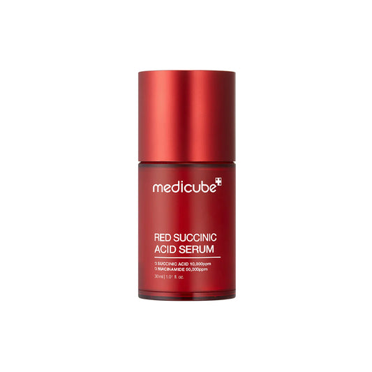 Medicube Red Succinic Acid Serum – Anti-Acne and Anti-Blemish Brightening Succinic Acid Serum (30 ML)