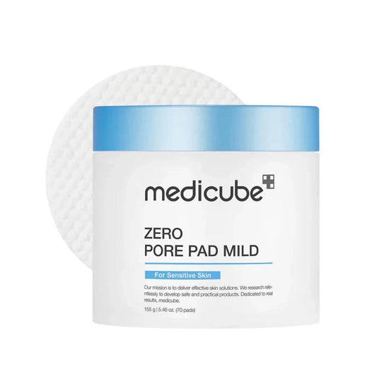 Medicube – Zero Pore Pad Mild (Pore Refining and Soothing Pads for Extremely Sensitive Skin)