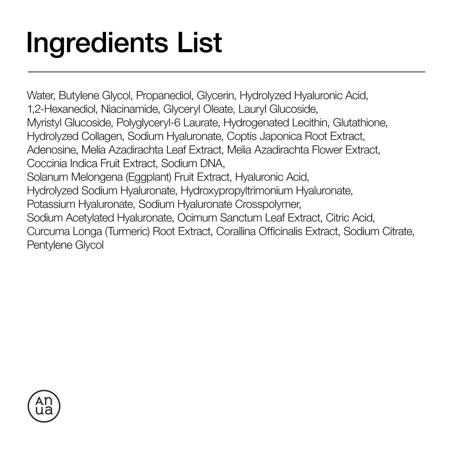 Anua PDRN Hyaluronic Acid Capsule 100 Serum – Moisturizing &amp; Radiant Skin Renewal Serum