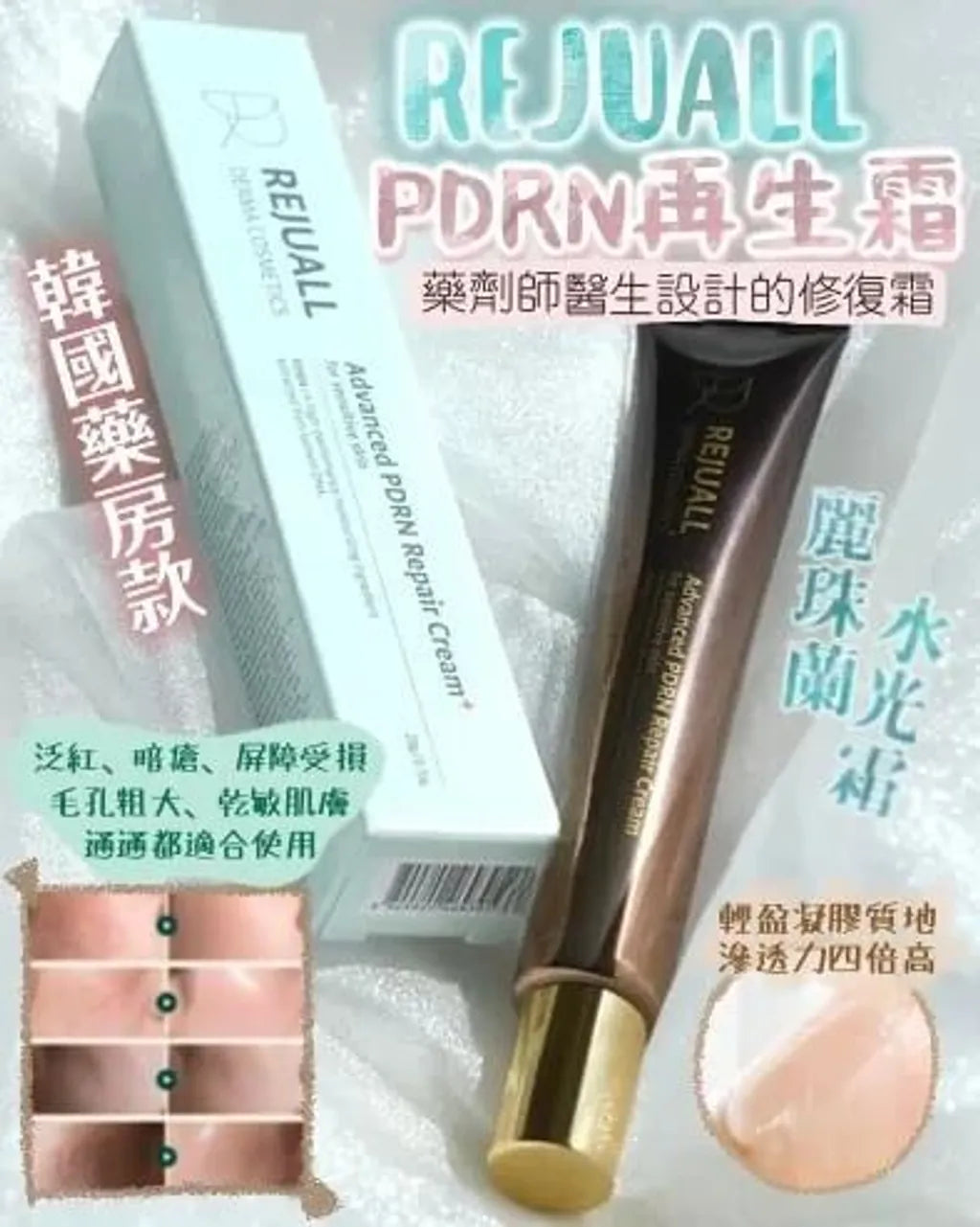 SEORY RECOMMENDATION REJUALL – Advanced PDRN Repair Cream (Night Repair Regenerating Cream)
