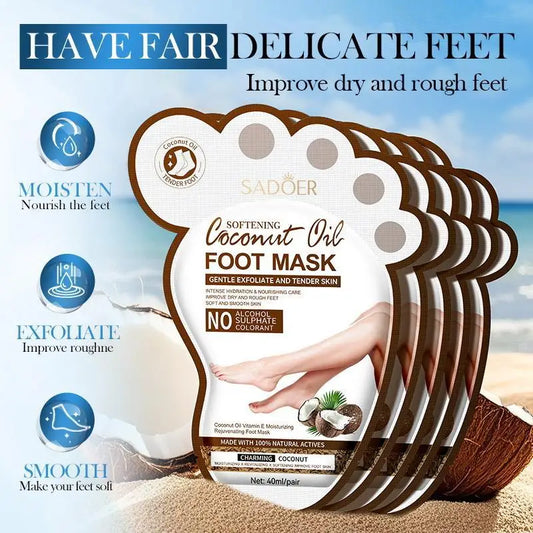 SEORY RECOMMENDATION — SADOER Coconut Oil Foot Mask
