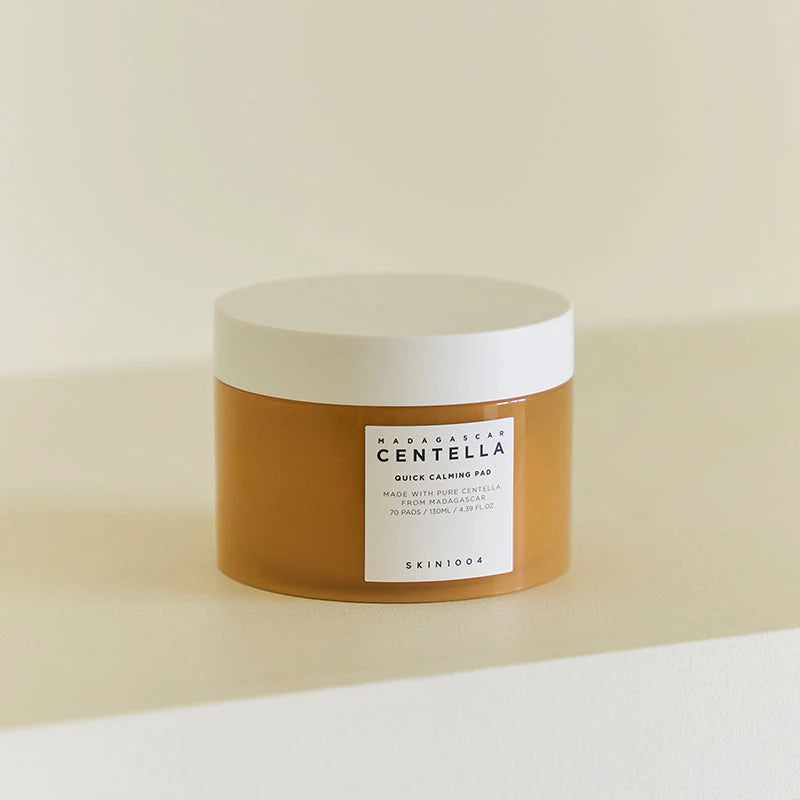 SKIN1004 – وسادة سنتيلا سريعة التهدئة (وسادات تونر مهدئة ومرطبة فورية)